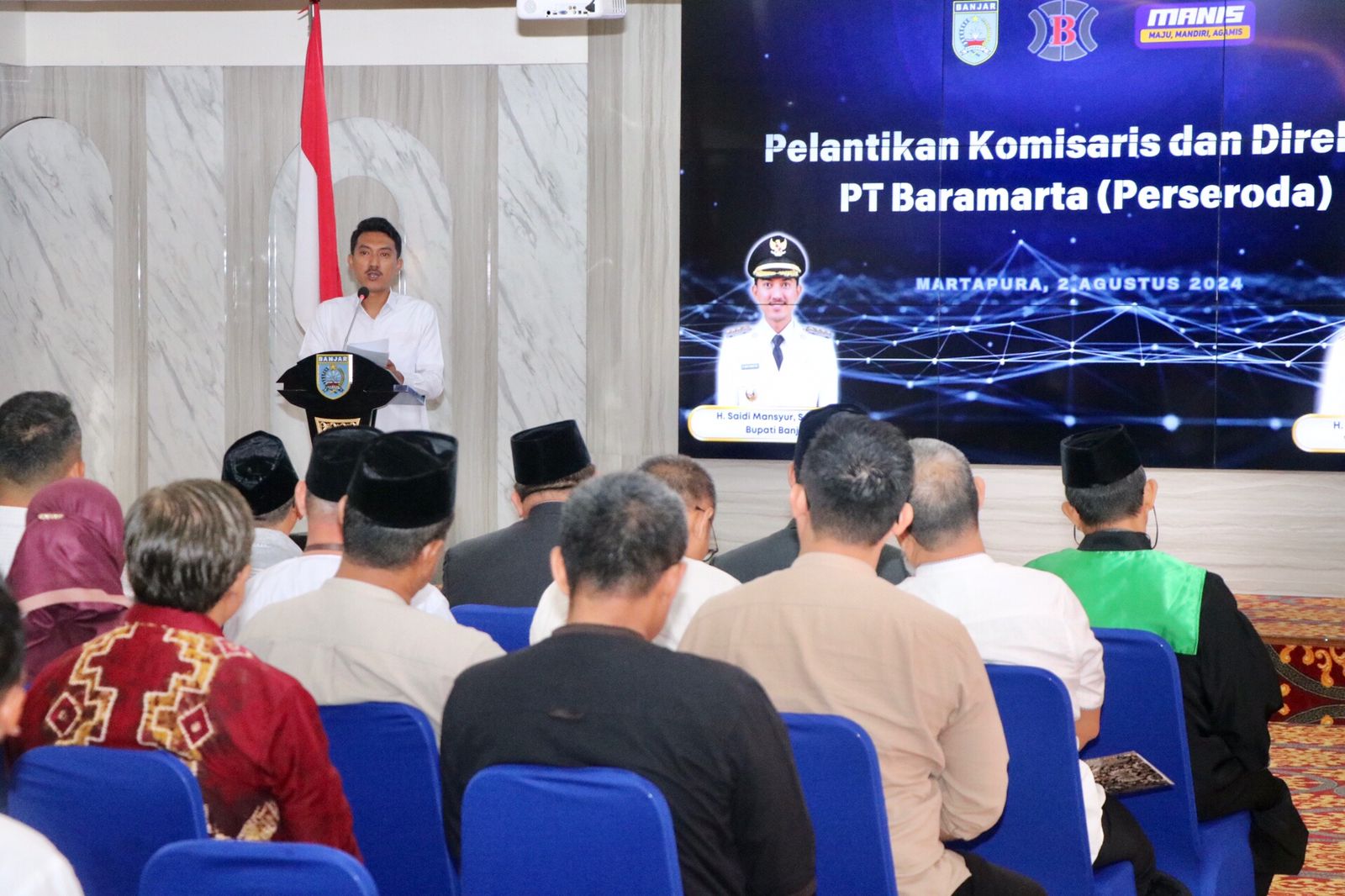 Bupati Banjar Lantik Komisaris dan Direktur PT Baramarta